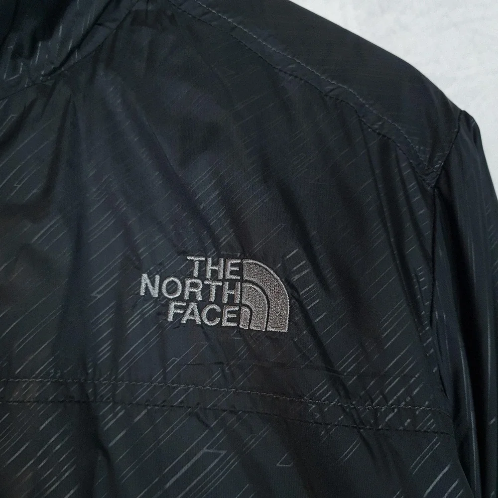 The North Face Hyvent Jacket LINER ONLY Mens Medium Black Reversible Insulated